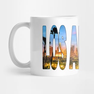 LOS ANGELES - California USA Sunset Glow Mug